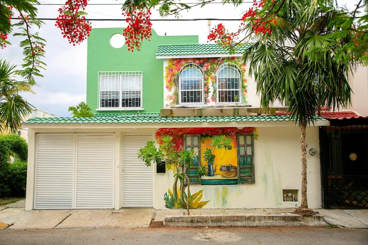 Casa Flores Mx-Alberca Privada Para La Familia Villa Cancun Holiday home