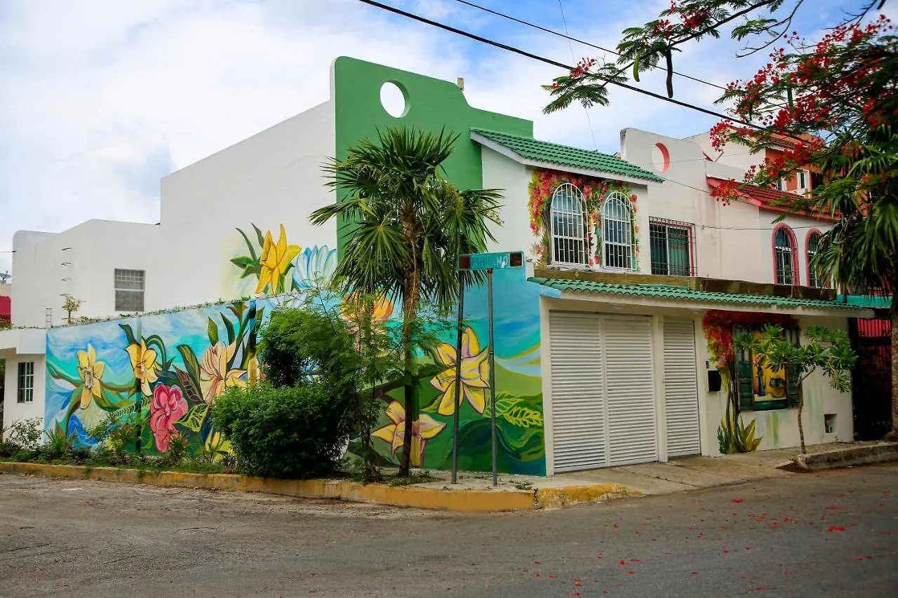 Dom wakacyjny Casa Flores Mx-Alberca Privada Para La Familia Willa Cancún Meksyk